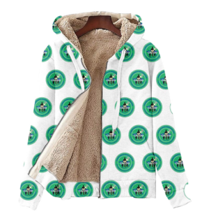 CAODD LOGO POLCA ZIPPER HOOD